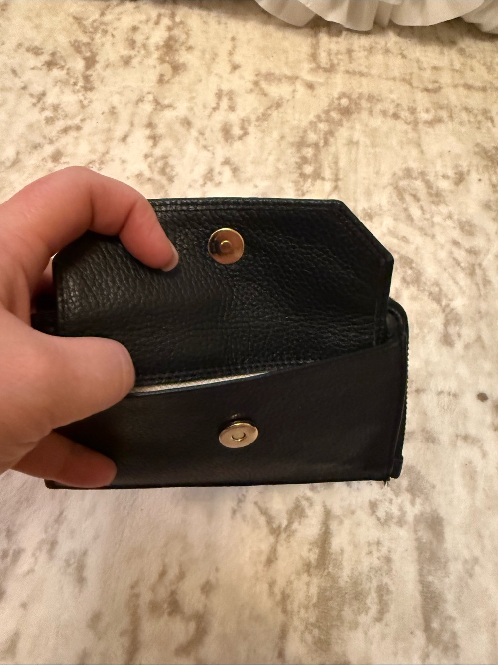 Aimee Kestenberg Good Life Leather Zip Wallet - Picture 3 of 7